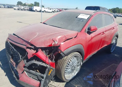 2020 Hyundai Kona Limited z USA, uszkodzony, nr VIN KM8K33A5XLU411426